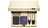 Eye Quartet Mineral Palette in Violette